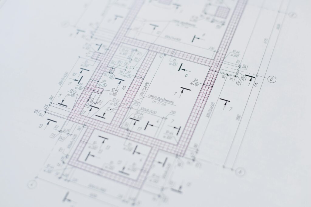 Architectural floor plan representing a robust leader designing systems for stability